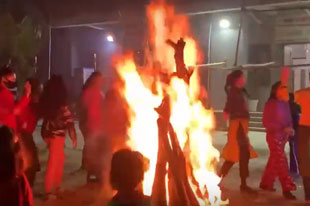 Harvesting Joy: Lohri's Cultural Delights at Sweet Home Maika NGO